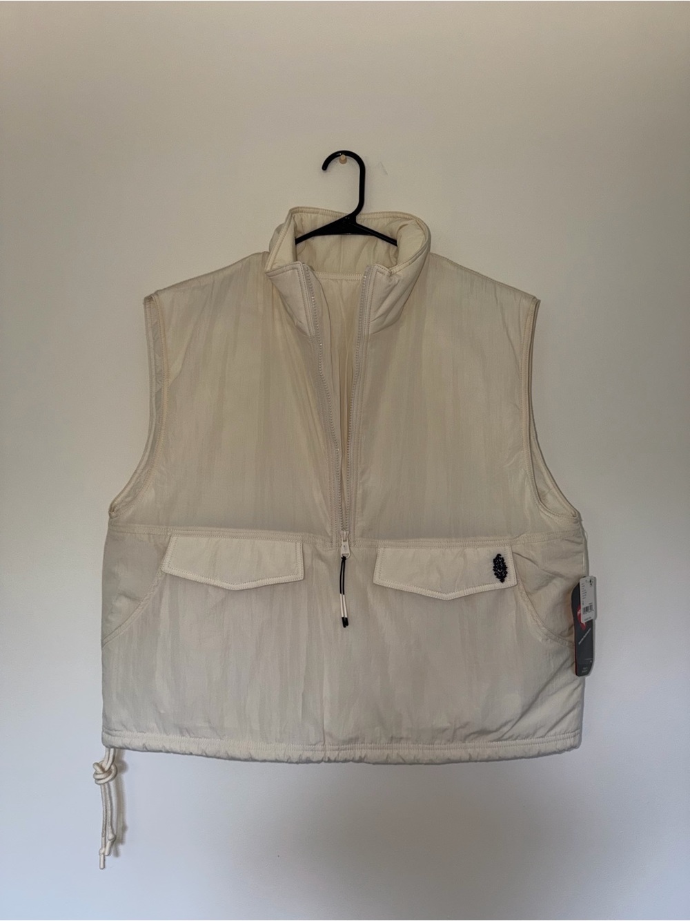FP Movement by Free People Cream Quilted Sleeveless Puffer Vest - Picture 6 of 13